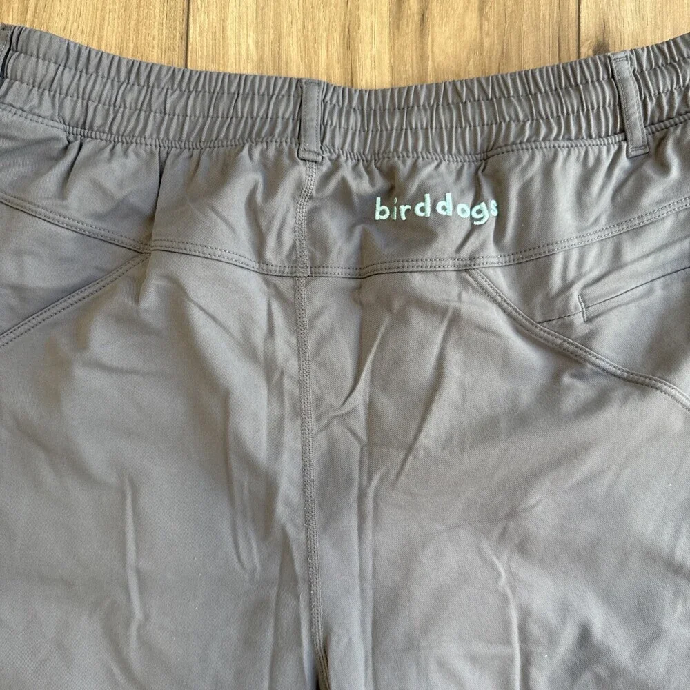 Bird Dogs Men Tan BOOM For Your Boomstick Lined Shorts Sz M Performance 7in
